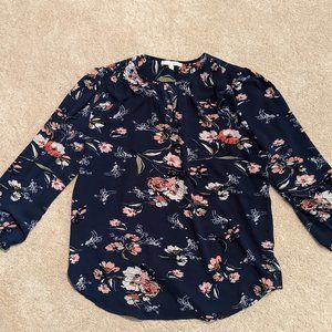 Fun floral blouse